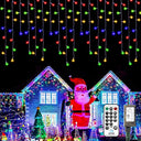 Yunsova 33FT 400 LED Icicle Lights - Waterproof String Lights for Holidays