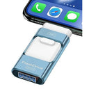 Free up space on your iPhone with Zarmst's 128GB Photo Stick. Enjoy high-speed USB transfer for photos, videos, and more. Perfect for iPhone, iPad, and PC!