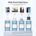 Zarmst - 128GB iPhone Photo Stick with High-Speed USB Transfer & External Storage