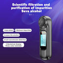 Ziranu - Portable Breathalyzer, Compact Design, User-Friendly, ABS Material
