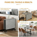 HOMCOM Folding Table for 4-6 People