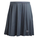 Adidas Originals pleated skirt with logo and navy blue color