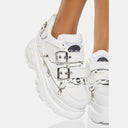 Buckle Classic Low Leather Sneakers Buffalo London Eu 35