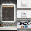 HOROW LED Bathroom Mirror with Touch Control