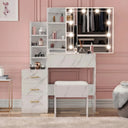 DHS Hollywood Mirror Dressing Table with Storage