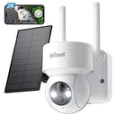 ieGeek - 2K Wireless Outdoor Security Camera with 360 PTZ, Night Vision & Solar Panel