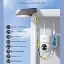 ieGeek - 2K Wireless Outdoor Security Camera with 360 PTZ, Night Vision & Solar Panel