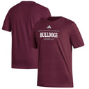 adidas Men's Adidas Maroon Mississippi State Bulldogs Decorated T-Shir