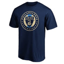 Fanatics MTO Label Philadelphia Union Primary Logo Navy Blue T-Shirt