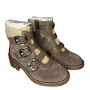 Vince Camuto Klerica Leather and Faux Fur Moto/hiker Boot Eu 40