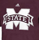 adidas Mississippi State Bulldogs Maroon Climalite T-Shirt