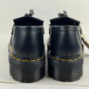 Dr Martens Adrian Quad Black Leather Tassel Loafers Size 48