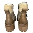 Vince Camuto Klerica Leather and Faux Fur Moto/hiker Boot Eu 40