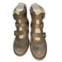Vince Camuto Klerica Leather and Faux Fur Moto/hiker Boot Eu 40