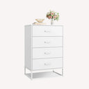 WLIVE 4-Drawer Storage Chest - White