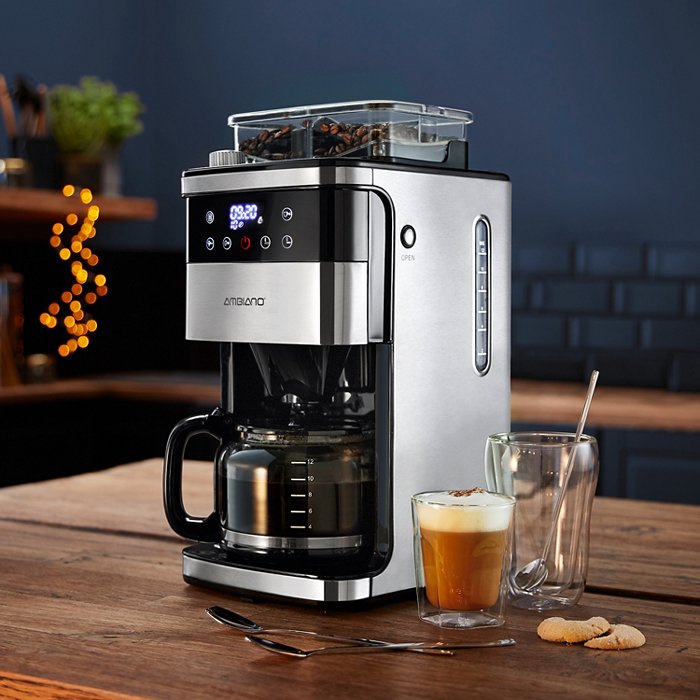 Ambiano Coffee Machine With Grinder Divercities